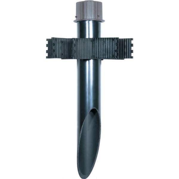 Light Gray PVC Mounting Post