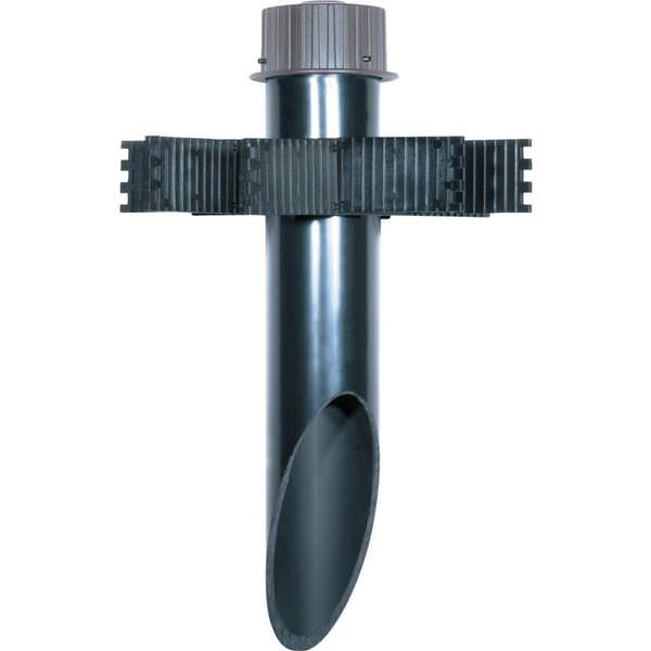 Light Gray PVC Mounting Post