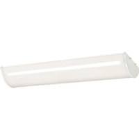 View 3 Light White Plastic Shade Ceiling Light Fixture