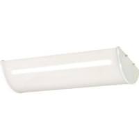 View 3 Light White Plastic Shade Ceiling Light Fixture