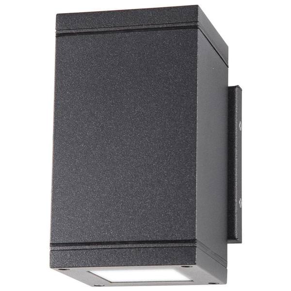 24 watt 120/277 volt Anthracite Finish 3000K Non-Dimmable LED Outdoor Sconce