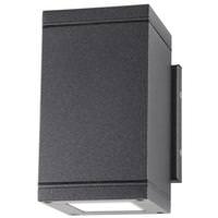 Nuvo Lighting 24 watt 120/277 volt Anthracite Finish 3000K Non-Dimmable LED Outdoor Sconce
