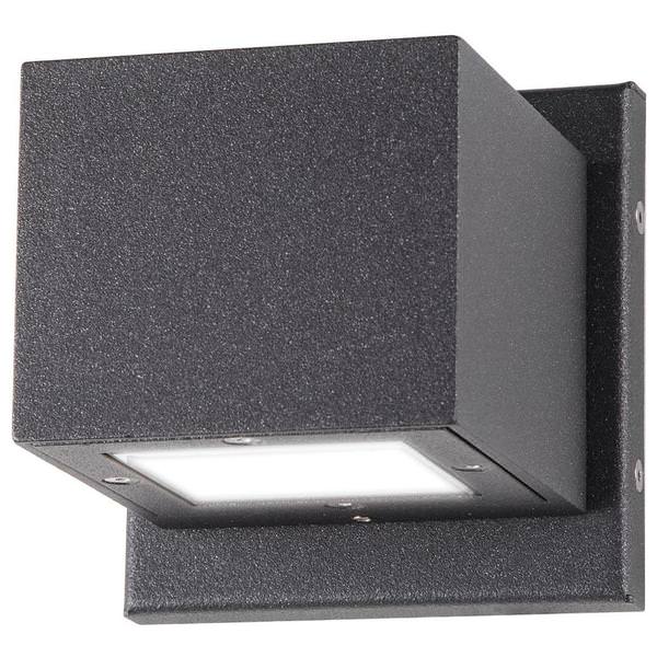10 watt 120/277 volt Anthracite Finish 3000K Non-Dimmable LED Outdoor Sconce