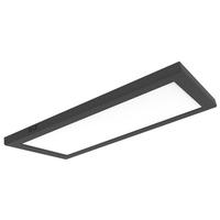 Nuvo Lighting 48" x 12" 47 watt 120/277 volt CCT Selectable Black Rectangular Dimmable LED Ceiling Light