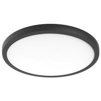 Nuvo Lighting 19" 34 watt 120/277 volt CCT Selectable Black Round Dimmable LED Ceiling Light