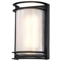 Nuvo Lighting 18.5 watt 120 volt 3000K Black Rectangular LED Outdoor Wall Sconce