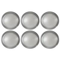 Nuvo Lighting 7" 12 watt 120 volt 3000K Natural White Brushed Nickel Dimmable LED Disk Light (6 Pack)