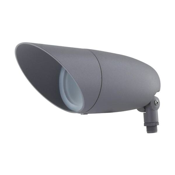12 watt 120 volt 3000K Natural White Light Gray Non-Dimmable LED Landscape Flood