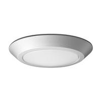 Nuvo Lighting 7" 15 watt 120 volt 5000K Dimmable Brushed Nickel LED Disk Light