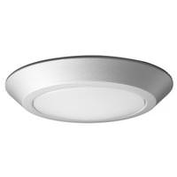 Nuvo Lighting 10" Round 21.5 watt 120 volt Brushed Nickel 3000K Dimmable LED Ceiling Light