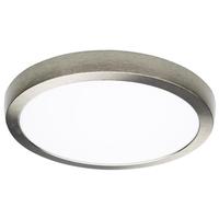 Nuvo Lighting 12" 19.5 watt 120/277 volt CCT Selectable Brushed Nickel Round Dimmable LED Ceiling Light