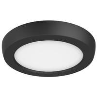 Nuvo Lighting 5" 9 watt 120 volt CCT Selectable Black Round Dimmable LED Ceiling Light