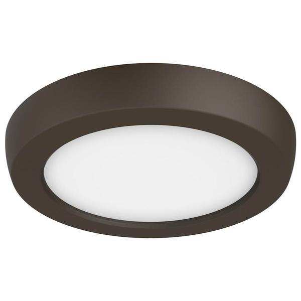 5" 9 watt 120 volt CCT Selectable Bronze Round Dimmable LED Ceiling Light