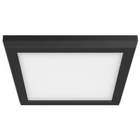 Nuvo Lighting 7" 11 watt 120 volt CCT Selectable Black Square Dimmable LED Ceiling Light