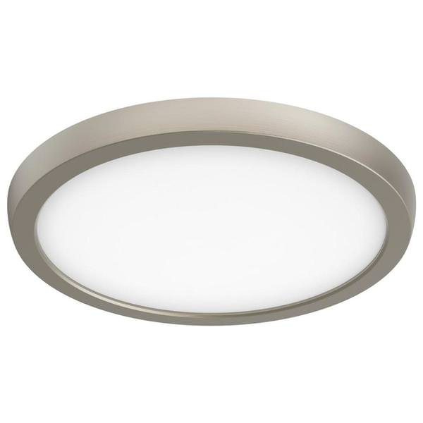 9" 13 watt 120 volt CCT Selectable Brushed Nickel Round Dimmable LED Ceiling Light