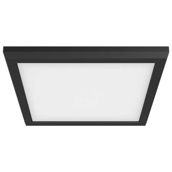 9" 13 watt 120 volt CCT Selectable Black Square Dimmable LED Ceiling Light
