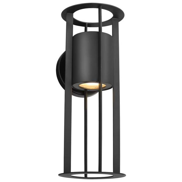 10 watt 120 volt 3000K Black Dimmable LED Outdoor Wall Sconce