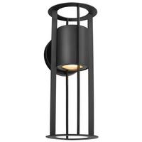 Nuvo Lighting 10 watt 120 volt 3000K Black Dimmable LED Outdoor Wall Sconce