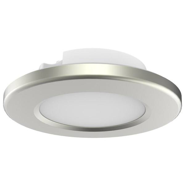 4" 9 watt 120 volt CCT Selectable Brushed Nickel Dimmable LED Surface Mount Fixture