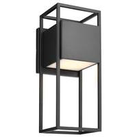Nuvo Lighting 18 watt 120 volt 3000K Black Dimmable LED Outdoor Wall Sconce