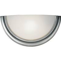 Nuvo Lighting 1 Light Brushed Nickel Opal Glass Shade Wall Sconce Light Fixture
