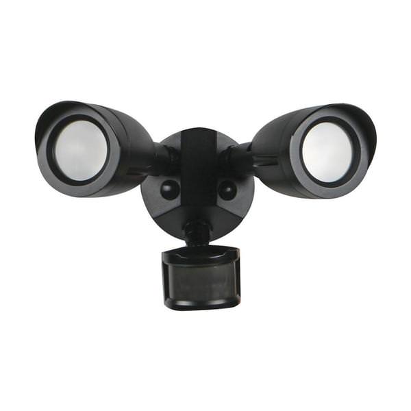 20 watt 120/277 volt 3000K Natural White Non-Dimmable LED Security Light with Motion Sensor