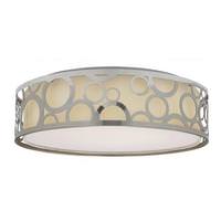 Nuvo Lighting 15" 16.5 watt 120 volt 3000K Natural White Polished Nickel LED Ceiling Light Fixture