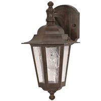 Nuvo Lighting 1 Light Old Bronze Clear Seed Glass Shade Wall Lantern