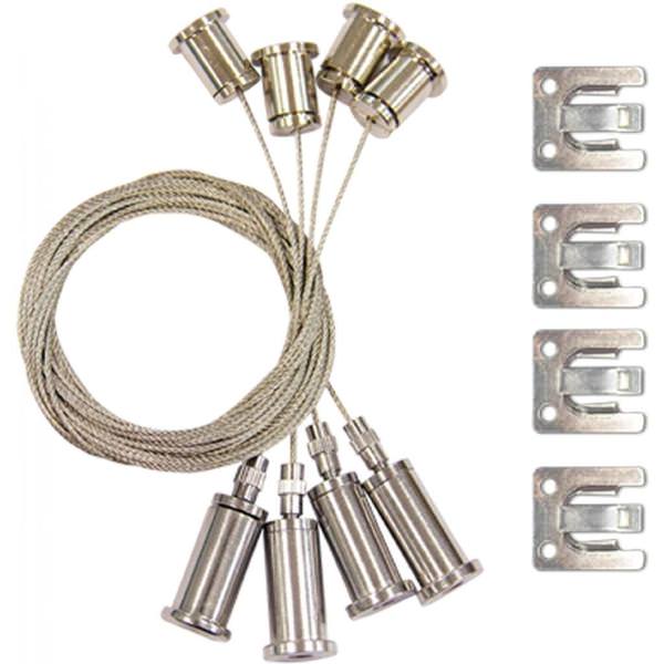 LED Flat Panel Suspension Kit