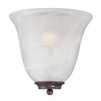 View 1 Light Old Bronze Frosted Glass Shade Wall Sconce Light Fixture