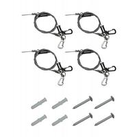 Nuvo Lighting Suspension Kit for 8' Strip Light Fixtures