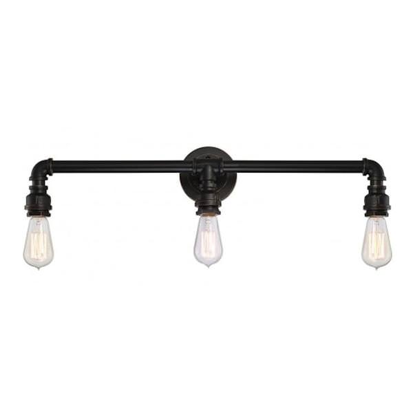 3 Light Bronze Vanity Light Fixture