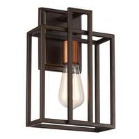 View 1 Light Bronze Wall Sconce Light Fixture