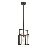 Nuvo Lighting 1 Light Bronze and Copper Mini Pendant Light Fixture