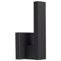 Nuvo Lighting 8 watt 120 volt 3000K Matte Black Raven LED Outdoor Wall Sconce