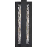 Nuvo Lighting 1 Light 15 watt 120 volt 3000K Aged Bronze Water Glass Dimmable LED Wall Sconce