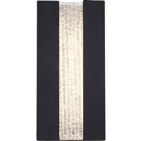 Nuvo Lighting 1 Light 15 watt 120 volt 3000K Aged Bronze Crackle Glass Dimmable LED Wall Sconce