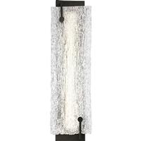 Nuvo Lighting 1 Light 26 watt 120 volt 3000K Aged Bronze Ice Glass Dimmable LED Wall Sconce