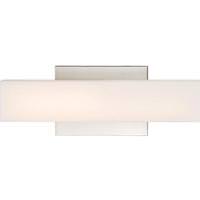 Nuvo Lighting 12" 13 watt 120 volt 3000K Brushed Nickel Dimmable LED Vanity Light