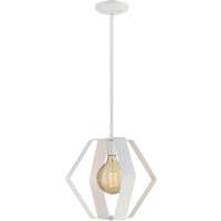 Nuvo Lighting 1 Light 14" White Pendant Light Fixture