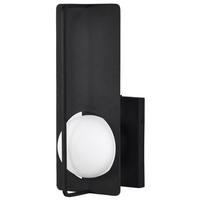 Nuvo Lighting 6 watt 120 volt 3000K Black Dimmable LED Outdoor Wall Sconce