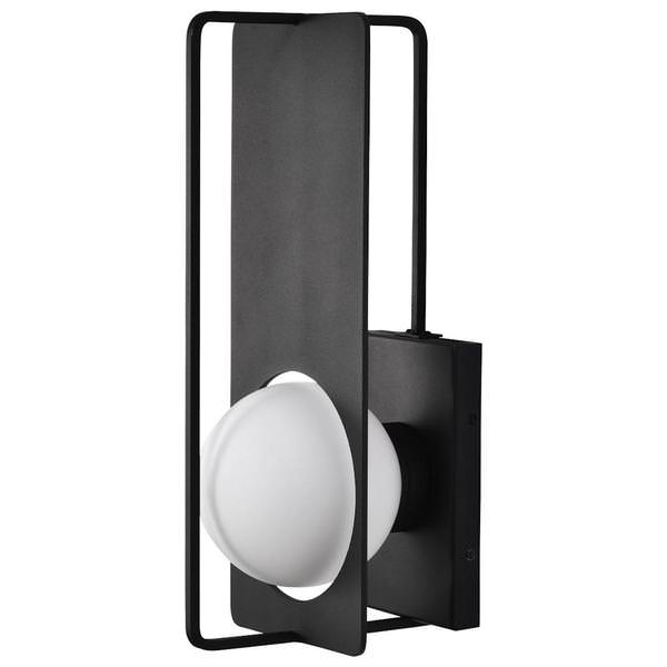 6 watt 120 volt 3000K Black Dimmable LED Outdoor Wall Sconce