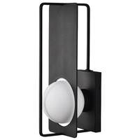 Nuvo Lighting 6 watt 120 volt 3000K Black Dimmable LED Outdoor Wall Sconce