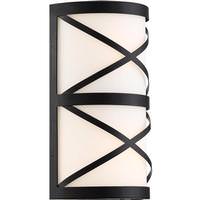 Nuvo Lighting 2 Light Aged Bronze Finish Satin White Glass Shade Vanity Light