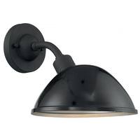 Nuvo Lighting 1 Light 120 volt Gloss Black Outdoor Wall Sconce