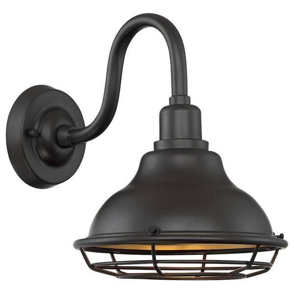 1 Light 120 volt Dark Bronze Outdoor Wall Sconce