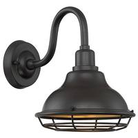 Nuvo Lighting 1 Light 120 volt Dark Bronze Outdoor Wall Sconce
