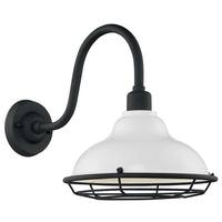 Nuvo Lighting 1 Light 120 volt Gloss White Outdoor Wall Sconce