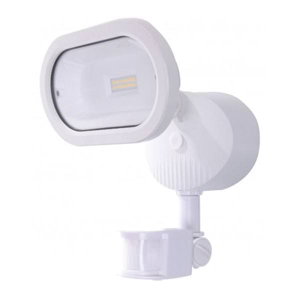 14 watt 120/277 volt 4000K Cool White White LED Security Light with Motion Sensor