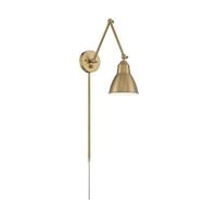 Nuvo Lighting 1 Light 120 volt Burnished Brass Swing Arm Lamp